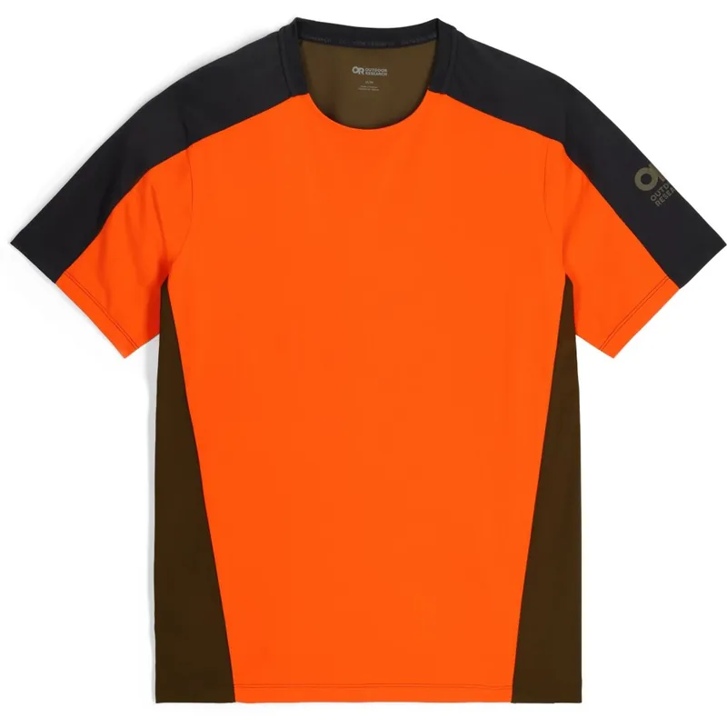 Markenprodukt Outdoor Research Freewheel MTB Kurzarmshirt Herren - black/spice/dark olive