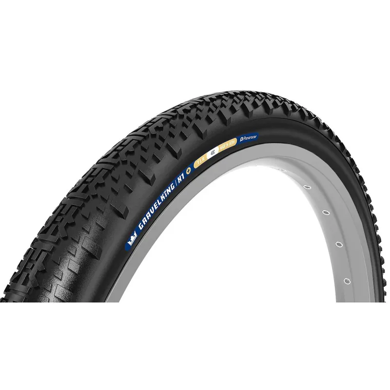 Heißes Angebot Panaracer Gravelking X1+ TLR - Faltreifen - 45-622 - schwarz