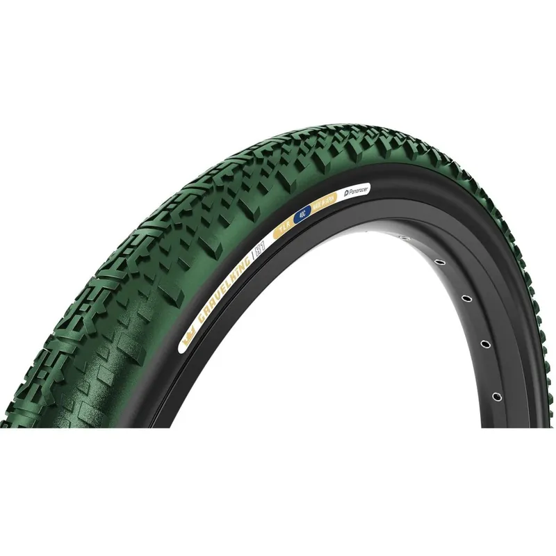 Neue Kollektion Panaracer Gravelking X1 TLR - Faltreifen - 45-622 British Racing Green/Black Colour Edition 2026