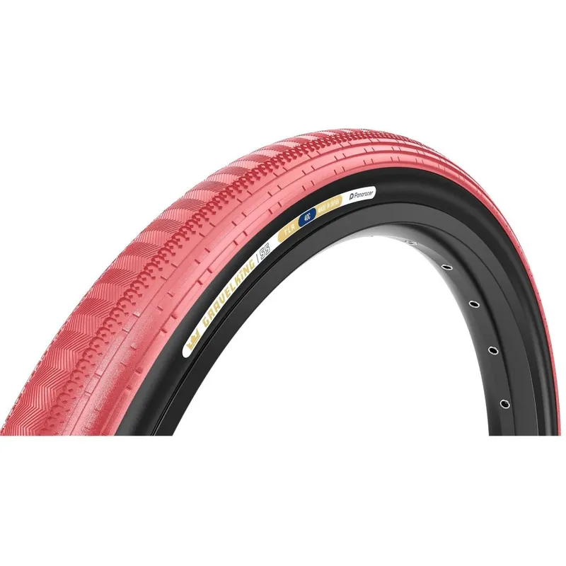 Schnäppchen Panaracer Gravelking SS Faltreifen - Semi-Slick TLR - 40-622 sakura/black Colour Edition 2026