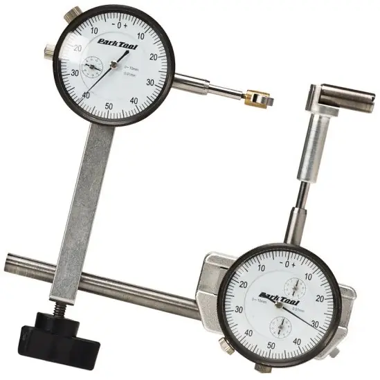 Finale Aktion Park Tool TS-2DI Messuhren-Set für Zentrierständer
