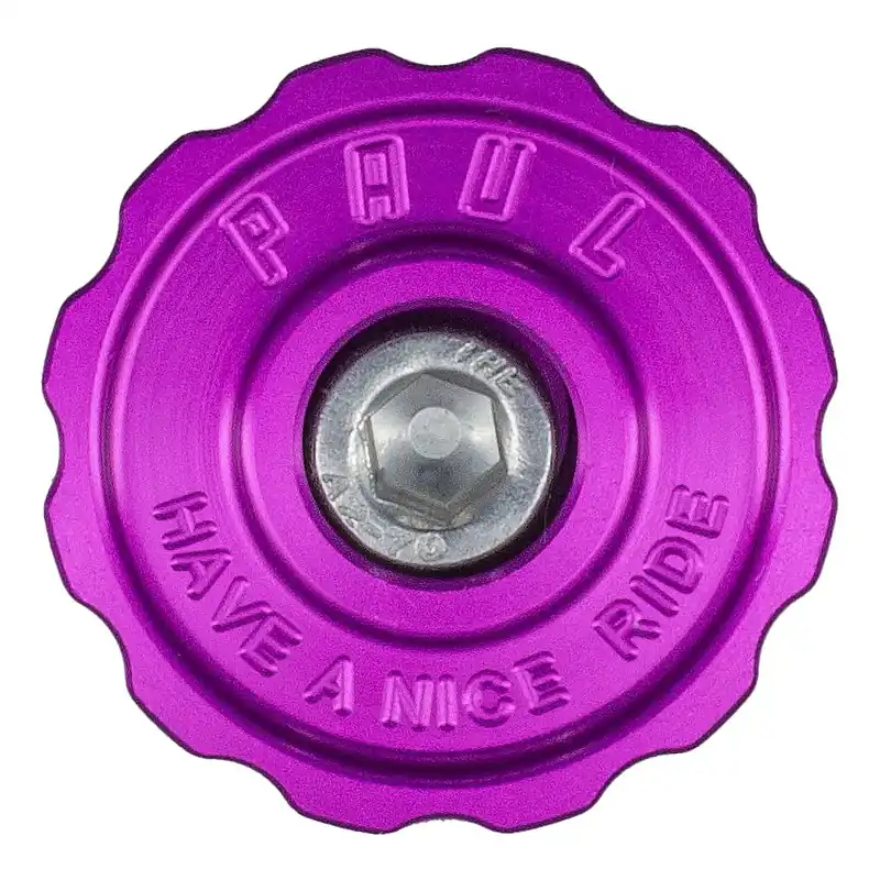 Preisknaller Paul Component Ahead Kappe für KLAMPER Vorbau - 1 1/8" - lila