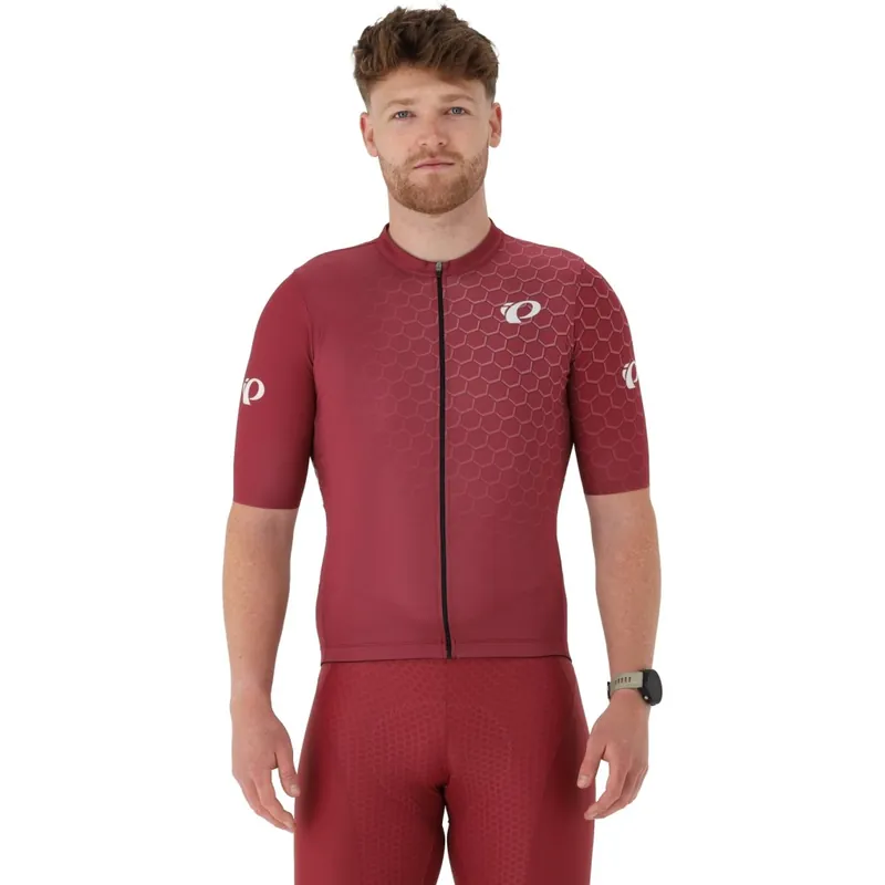Geprüft PEARL iZUMi Performance Radtrikot Herren PI25021003 - hexagon red - HERD