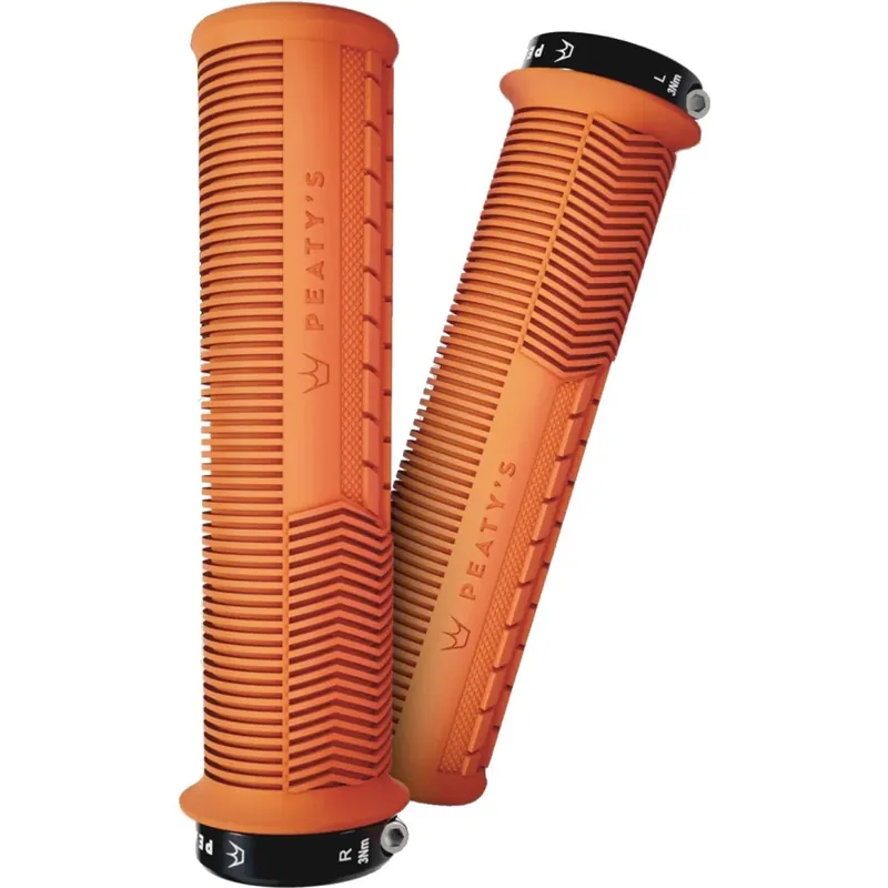 Bestpreis Peaty‘s Monarch Grips Mushroom Thin Lenkergriffe - Mango