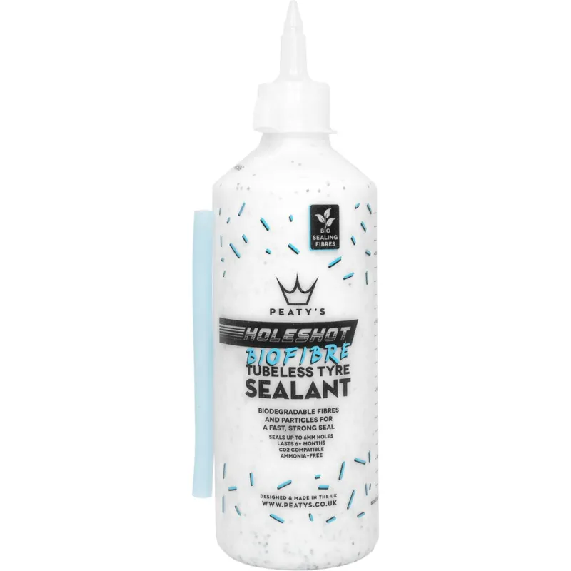 Peaty‘s Holeshot BioFibre Tubeless Reifendichtmilch 500ml Solange Der Vorrat Reicht