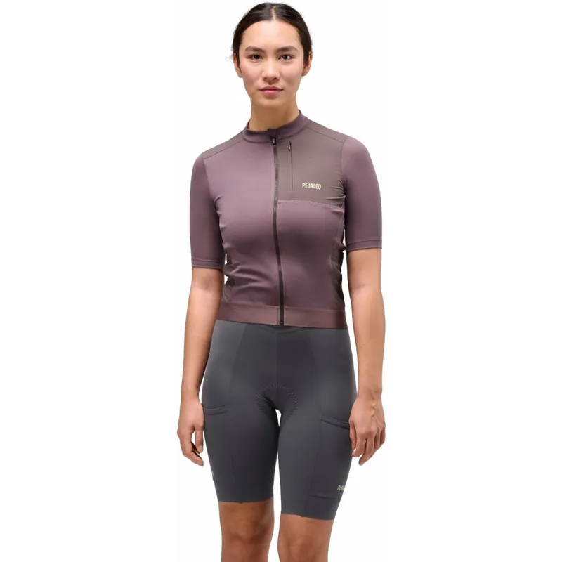 PEdALED Odyssey Merino Kurzarmtrikot Damen - Raisin Purple W6SMJOD Jetzt Bestellen