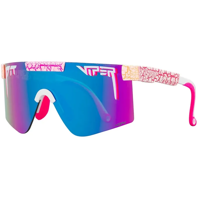 Pit Viper The Originals 2.0 HDPV Polarized Brille - Aftershock / Blue Purple Wide Sonderaktion