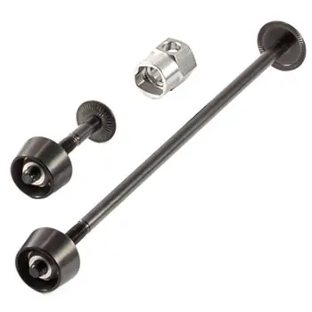 Nur Heute Pitlock Set 07 Sicherungsset HR + Sattelklemme - schwarz