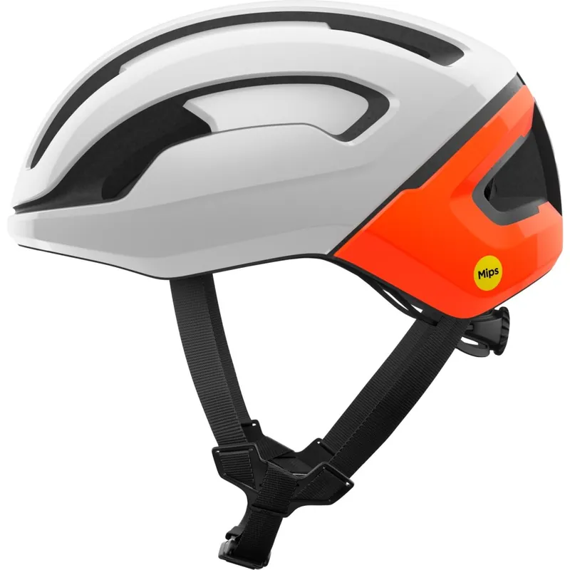 Jetzt Kaufen POC Omne Air MIPS Helm - 9482 Hydrogen White/Fluorescent Orange