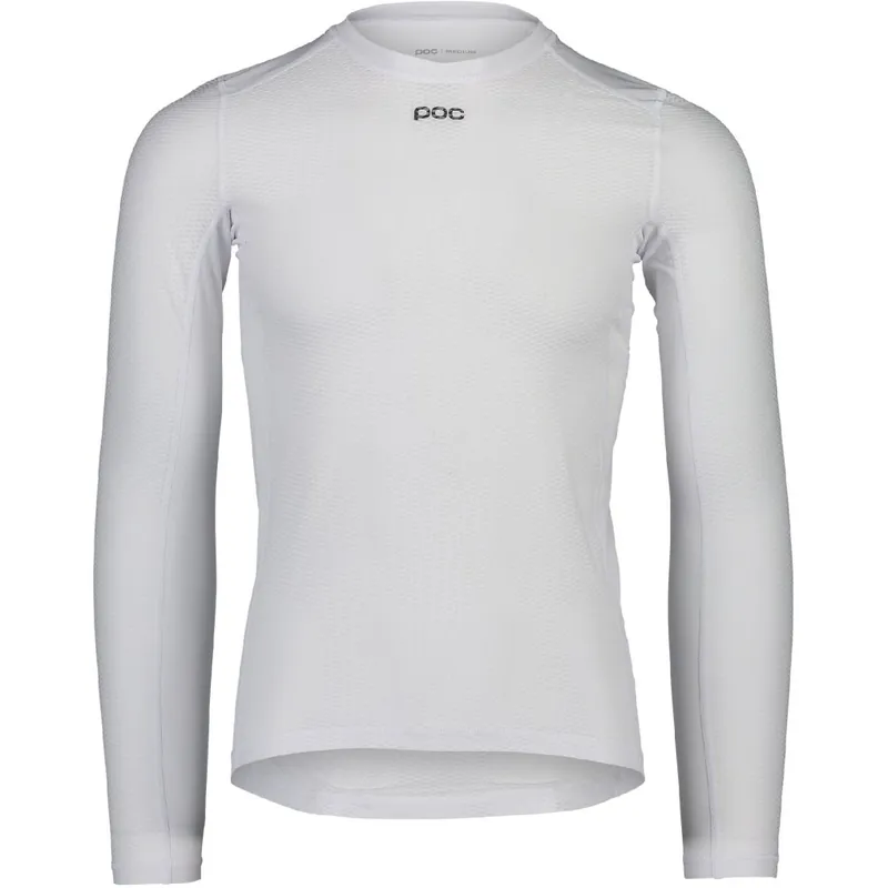 Rabatt POC Essential Layer Langarmshirt Herren - 1001 Hydrogen White