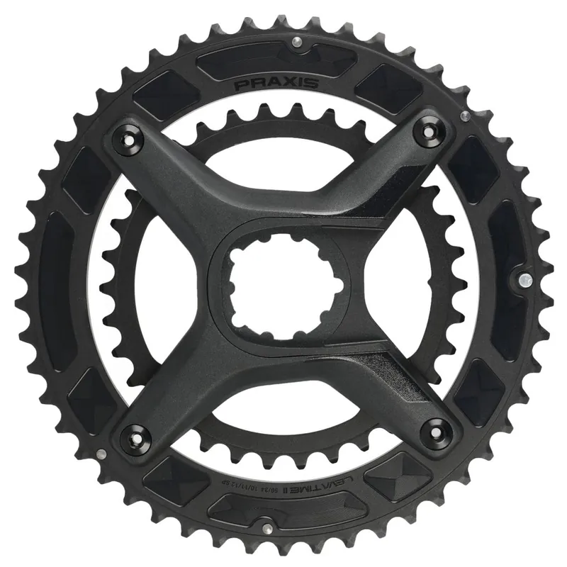 Praxis Works X-Ring Kit Kettenblatt/Spider-Set - Road Direct Mount (3-Bolt) 2x 10/11/12s - 50/34T Top-Preis