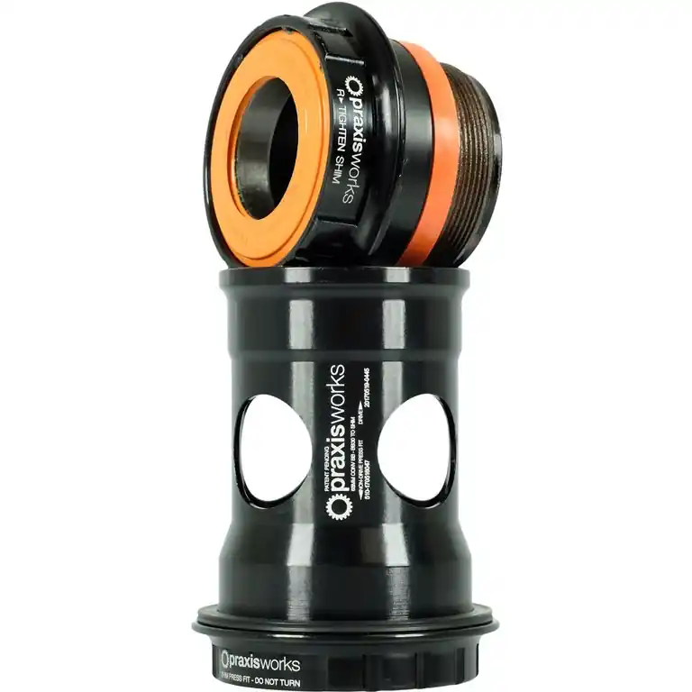 Praxis Works Conversion Ceramic MTB Innenlager 73mm für Shimano Kurbeln an BB30/PF30/OSBB - PF46/BB42-73-24 Heißes Angebot