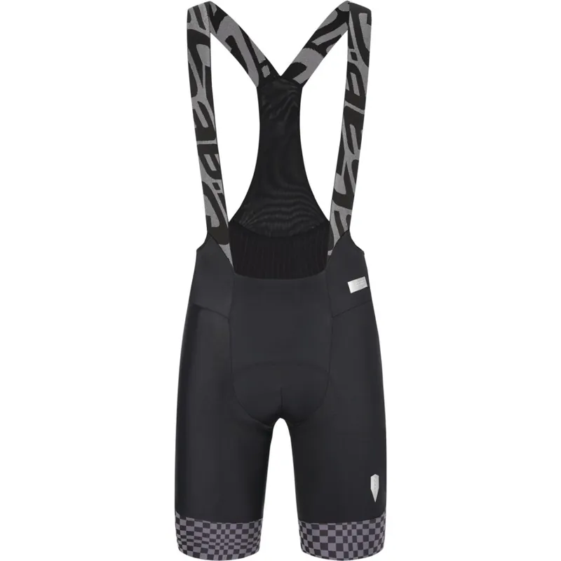 Q36.5 Gregarius Pro Fahrrad Trägerhose Herren - check grey Aktuell