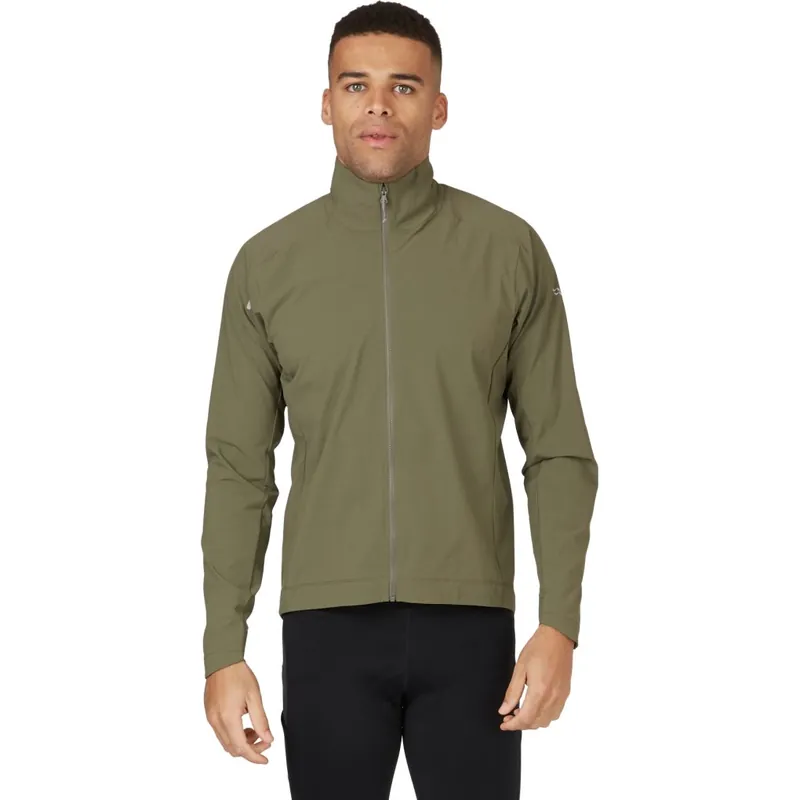 Zertifiziert Rab Cinder Borealis Softshelljacke Herren - light khaki