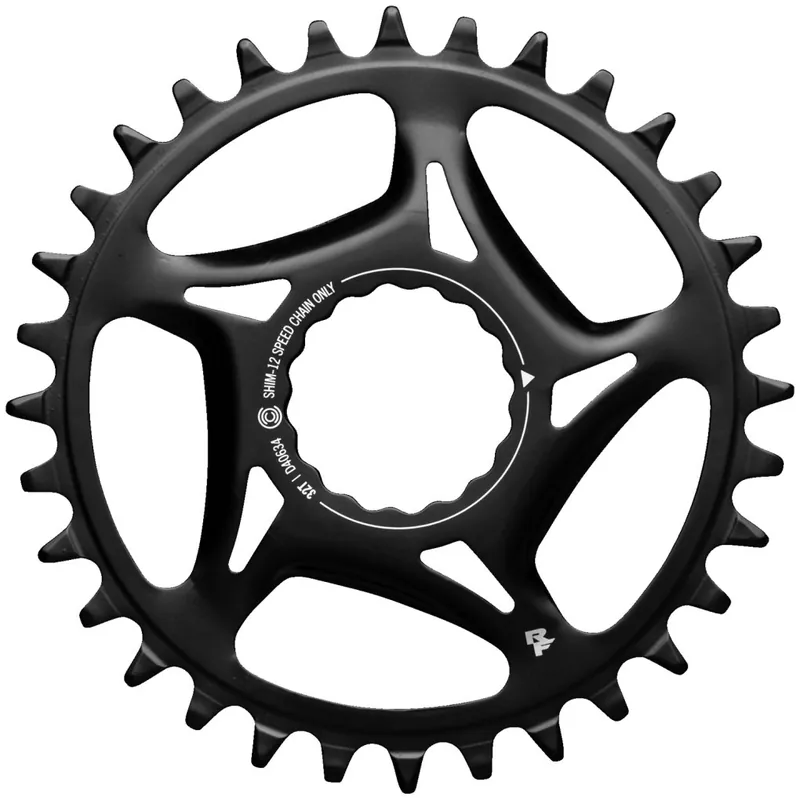 Race Face Cinch Direct Mount Kettenblatt - Stahl - SH 12-fach - schwarz Finale Aktion