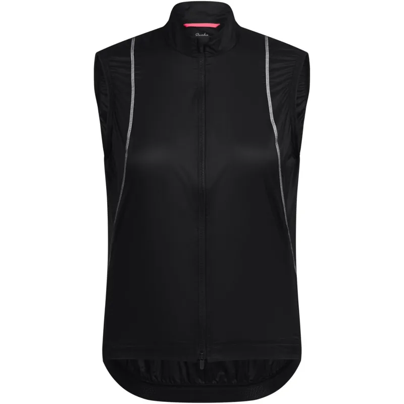 Neu Im Sortiment Rapha Windweste Damen - schwarz/grau