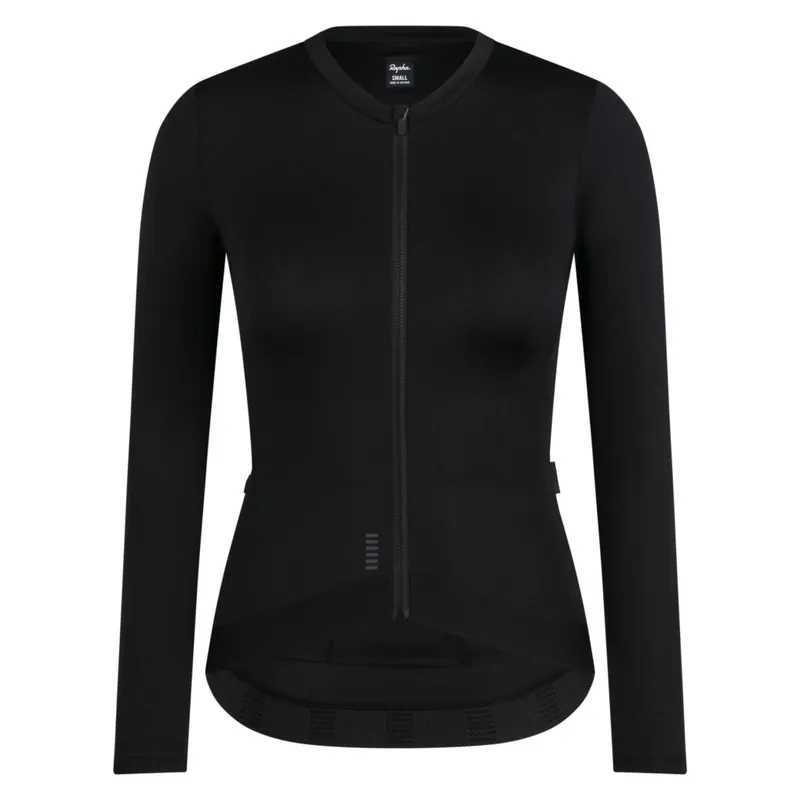 Rapha Pro Team Lightweight Langarmtrikot Damen - black/white Mega-Angebot