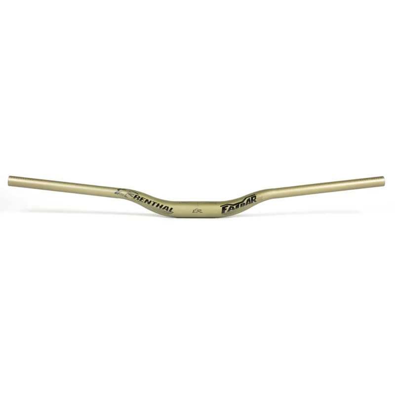 Renthal V3 Fatbar Riser Lenker - 35mm 800mm - Rise 30mm gold Sonderaktion