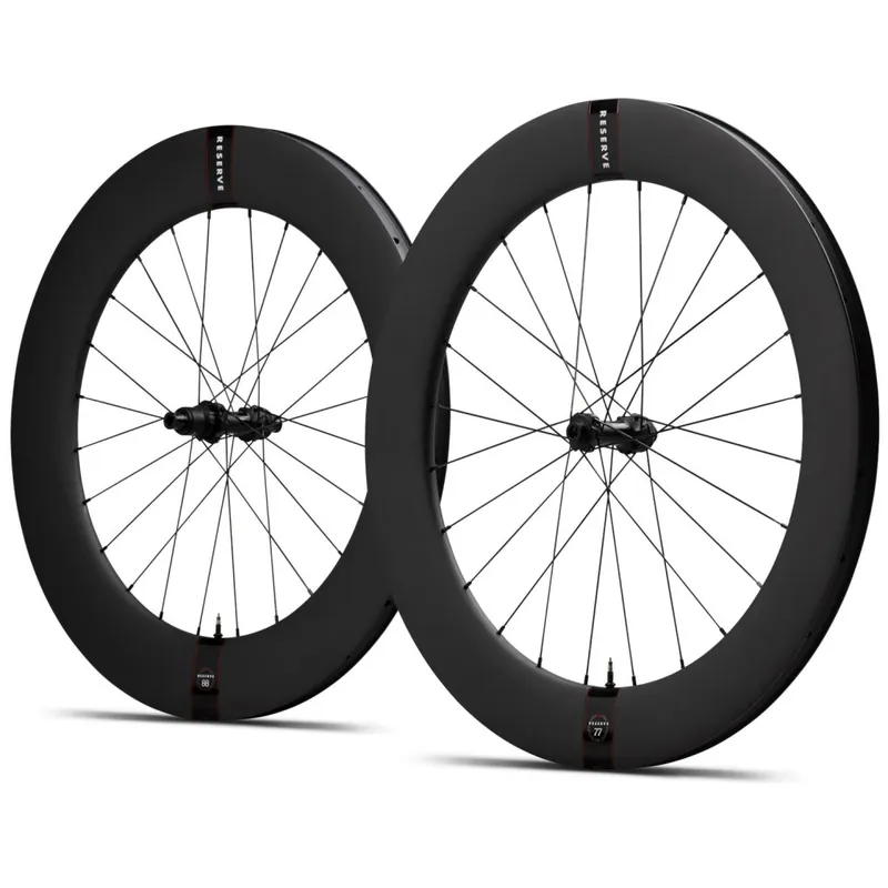 Reserve 77 88 Turbulent Aero Laufradsatz - DT 240 - 28" Carbon Clincher Centerlock - 12x100mm 12x142mm - SRAM XDR Beliebt