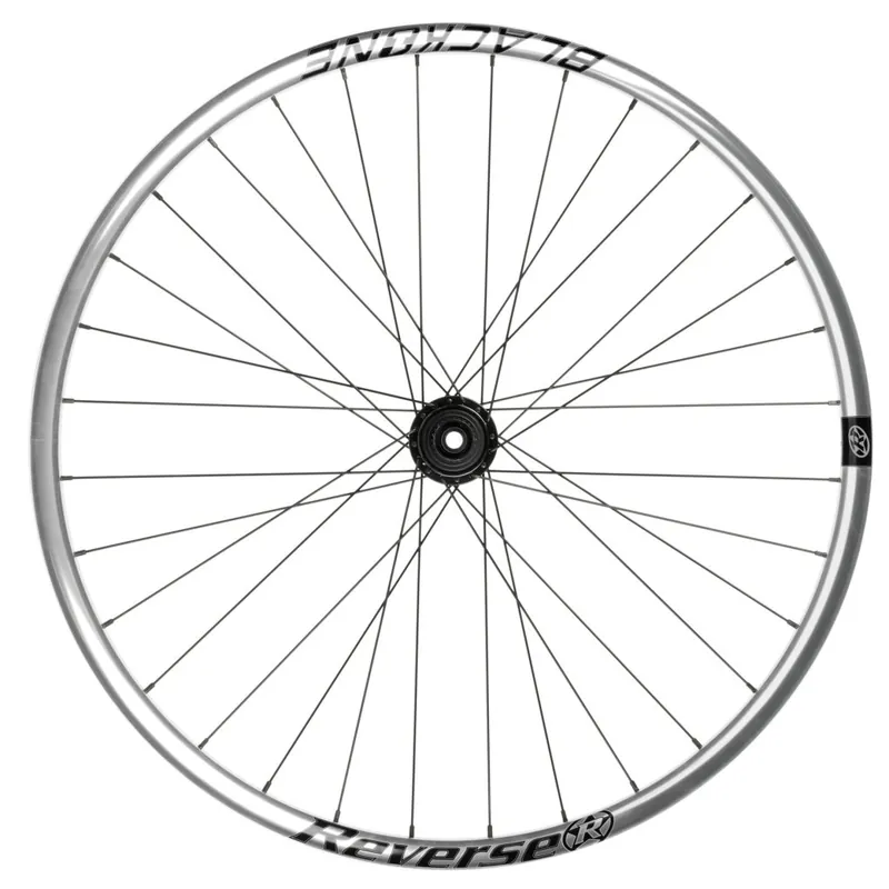 Reverse Components Black ONE Hinterrad - 29" Clincher 6-Loch - 12x148mm Boost - Micro Spline - silber Direktkauf
