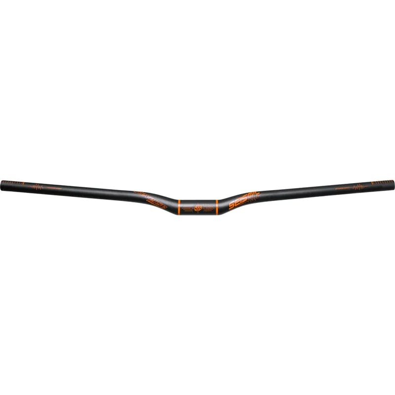 Garantierte Lieferung Reverse Components Seismic 810 Carbon Lenker 35mm - 25mm Rise - matt schwarz/fox-orange