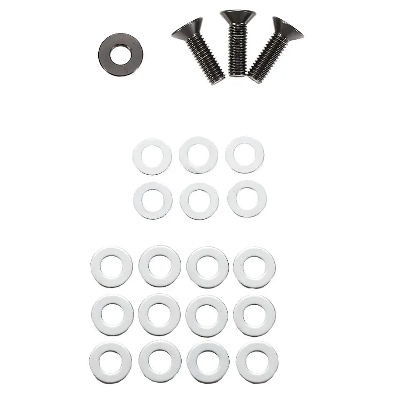Meistverkauft Reverse Components Befestigungsschrauben Set für Transformer Kettenführung - schwarz