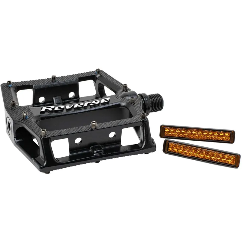 Reverse Components Super Shape 3D V2 Plattformpedal - schwarz Direkt Vom Hersteller
