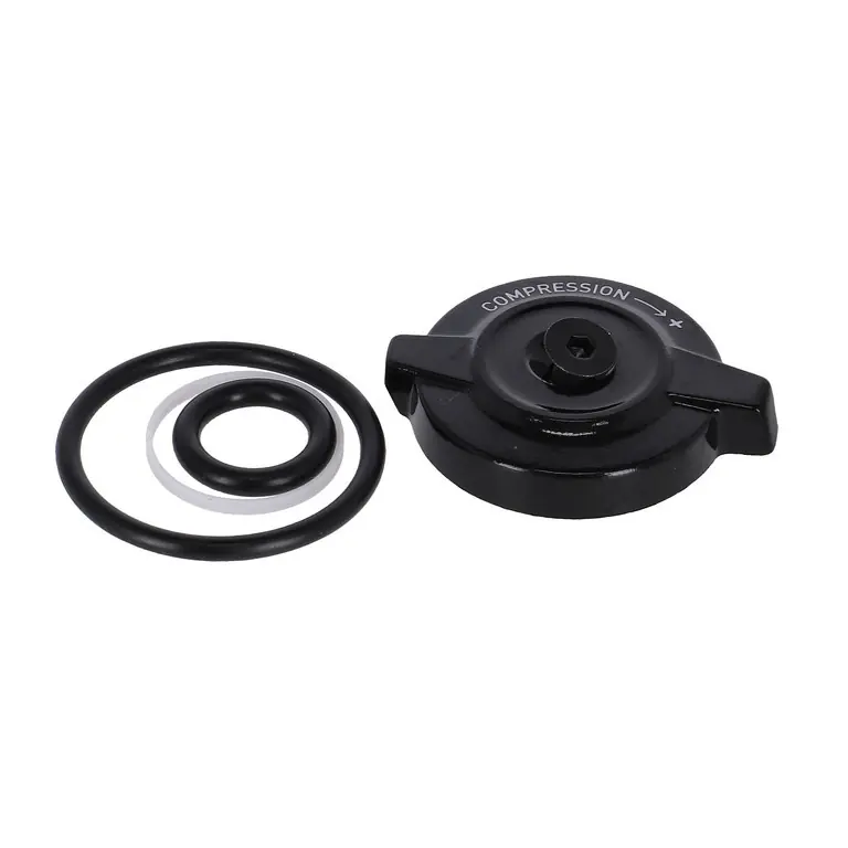 Neue Ware RockShox Compression Damper Knob Kit - Crown - für Lyrik Base D1+/Pike Base C1+ (2023+) - 11.4018.082.042