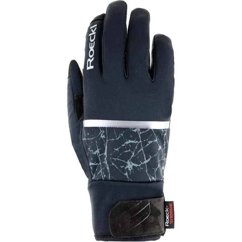 Ausverkauf Roeckl Sports Vorbach Fahrradhandschuhe - schwarz 9000
