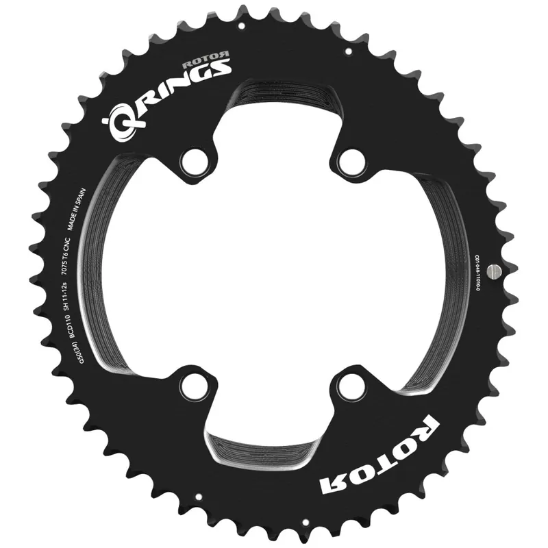 Nur Heute Rotor Kettenblatt - Q-Ring BCD 110x4 Oval - Außen