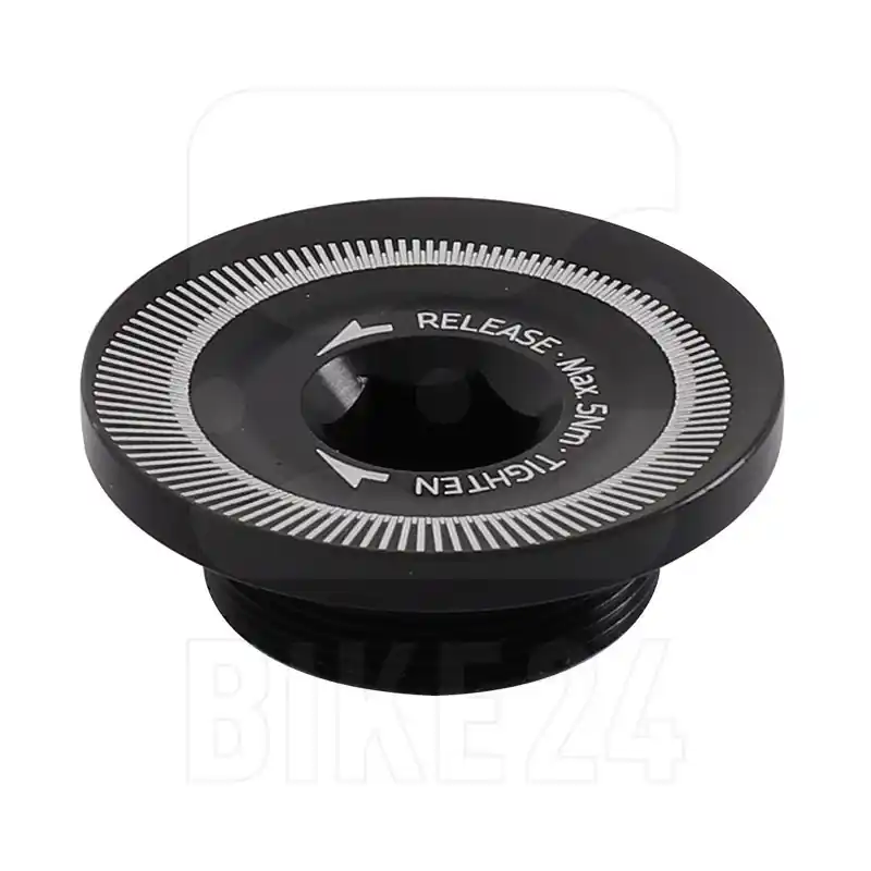 Rotor Kurbelschraube für INpower Kurbeln ab 2018 - Nichtantriebsseite - 8mm - schwarz Markenware