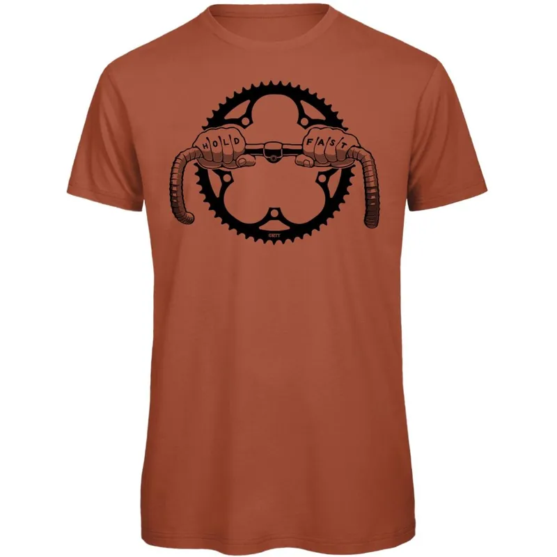 Top-Angebot RTTshirts Hold Fast Fahrrad T-Shirt Herren - rost