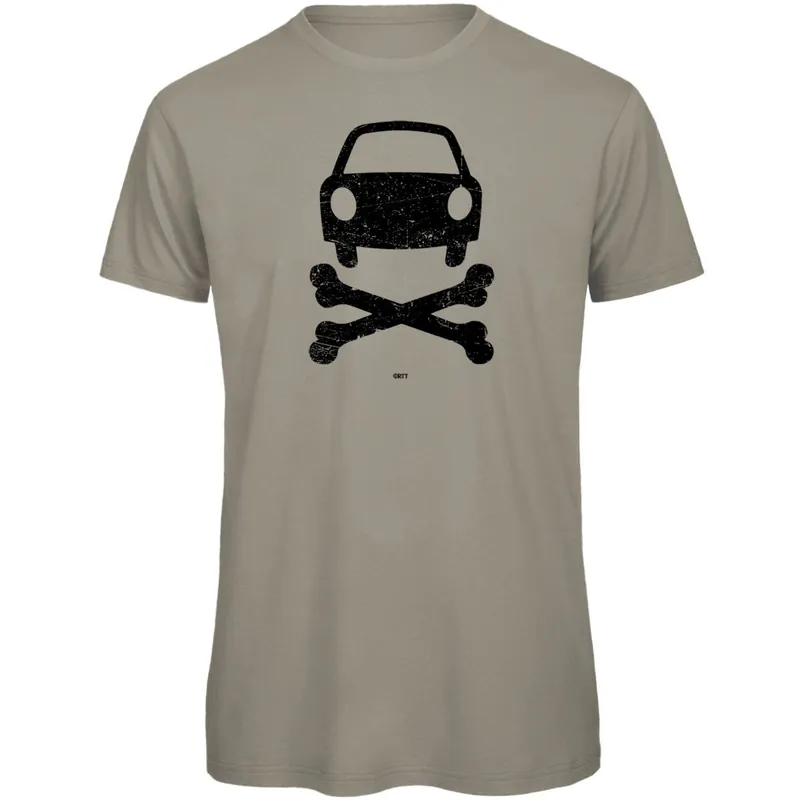 RTTshirts No Car Fahrrad T-Shirt Herren - hellgrau Bestpreis