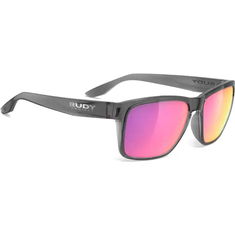 Super-Preis Rudy Project Spinhawk Edge Brille - Crystal Ash Gloss/Multilaser Sunset