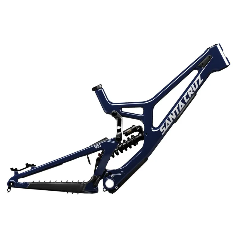 Santa Cruz V10 8 CC - Carbon Rahmenset - 2027 - gloss liquid blue Jetzt Kaufen