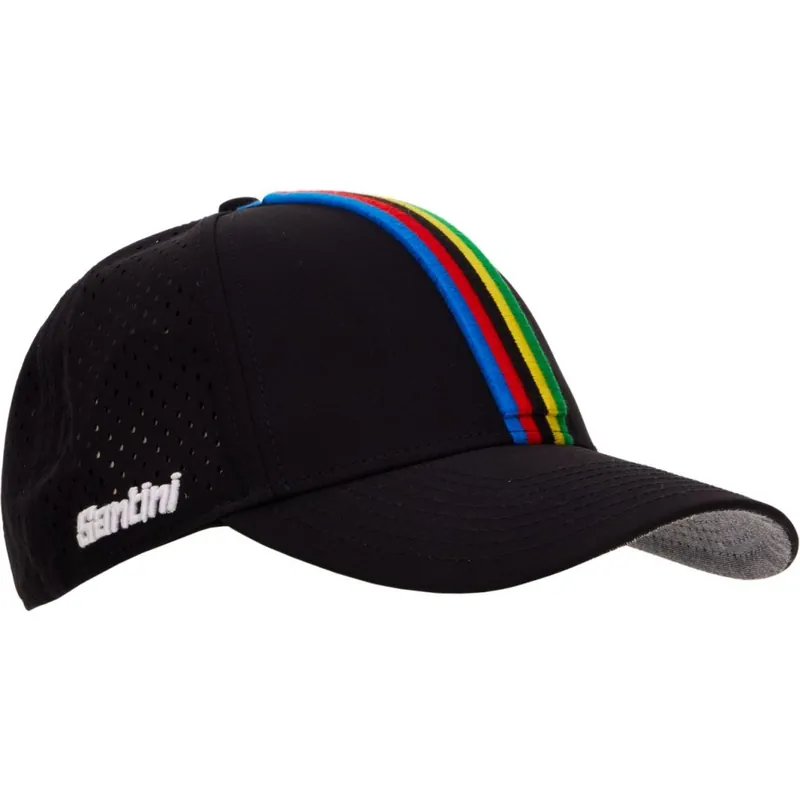 Sonderangebot Santini UCI World Champion Baseball Cap - grey GR