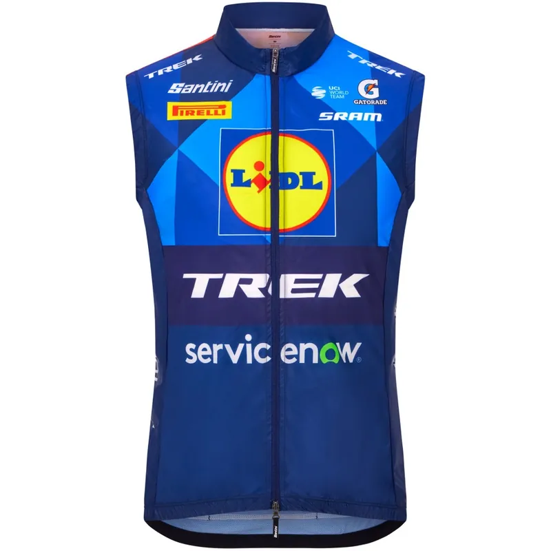 Santini Team Lidl-Trek 2026 Fan Line Windwest - print Meistverkauft