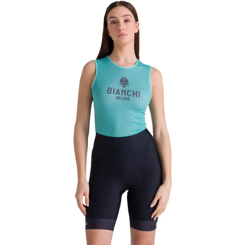 Knallerangebot Santini Bianchi Milano Classic Shorts Damen - black NE