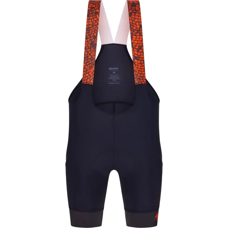 Santini Paris-Roubaix Trägershorts Herren - black NE Wochenendangebot