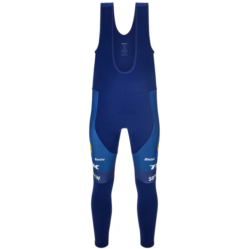 Geprüft Santini Team Lidl-Trek 2026 Fan Line Winter-Radhose Herren - marine MA