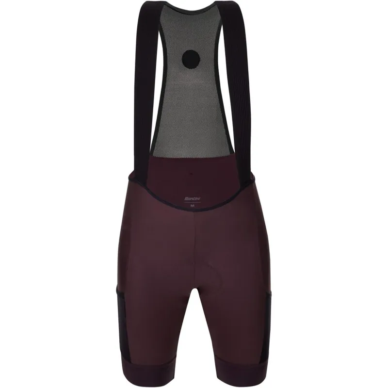 Neu Santini Gravel Trägerhose Damen - burgundy BU