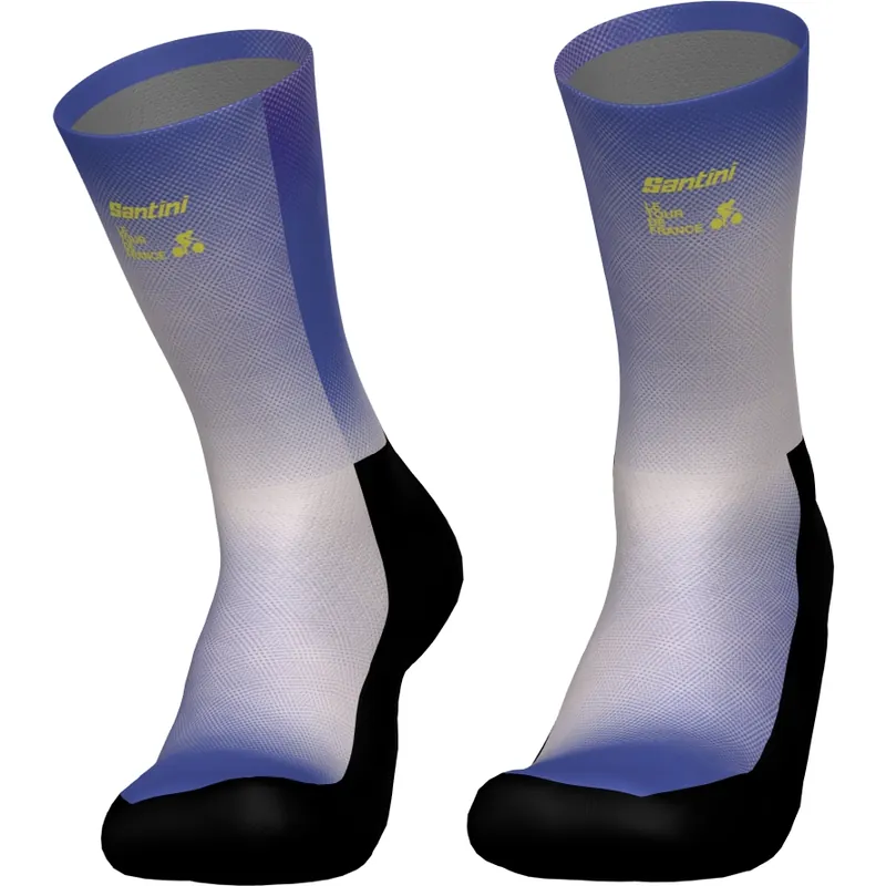 Santini Alpe D‘Huez Socken - Tour de France™ 2026 Collection - lilla LL Zertifiziert