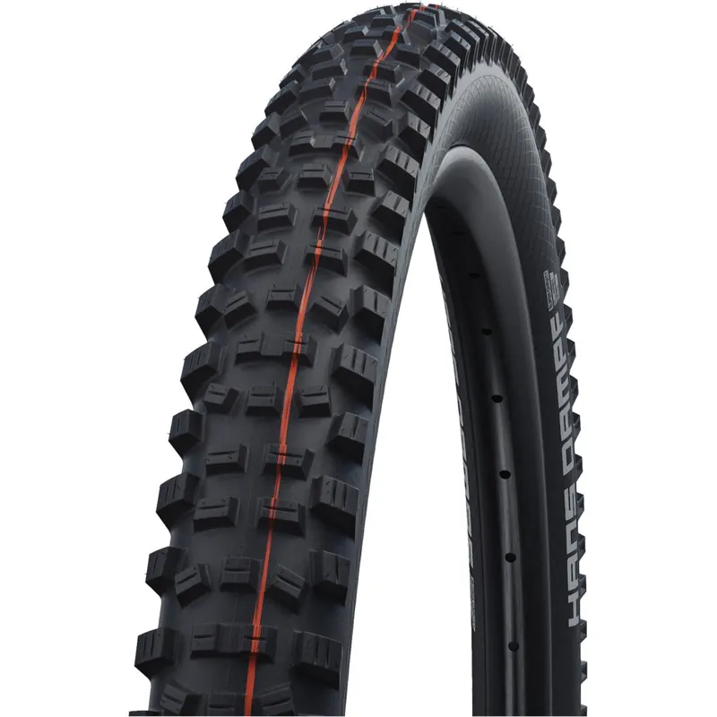 Nur Heute Schwalbe Hans Dampf Faltreifen - Evolution Addix Soft Super Trail TLEasy - E-25 - 27.5x2.35" Black