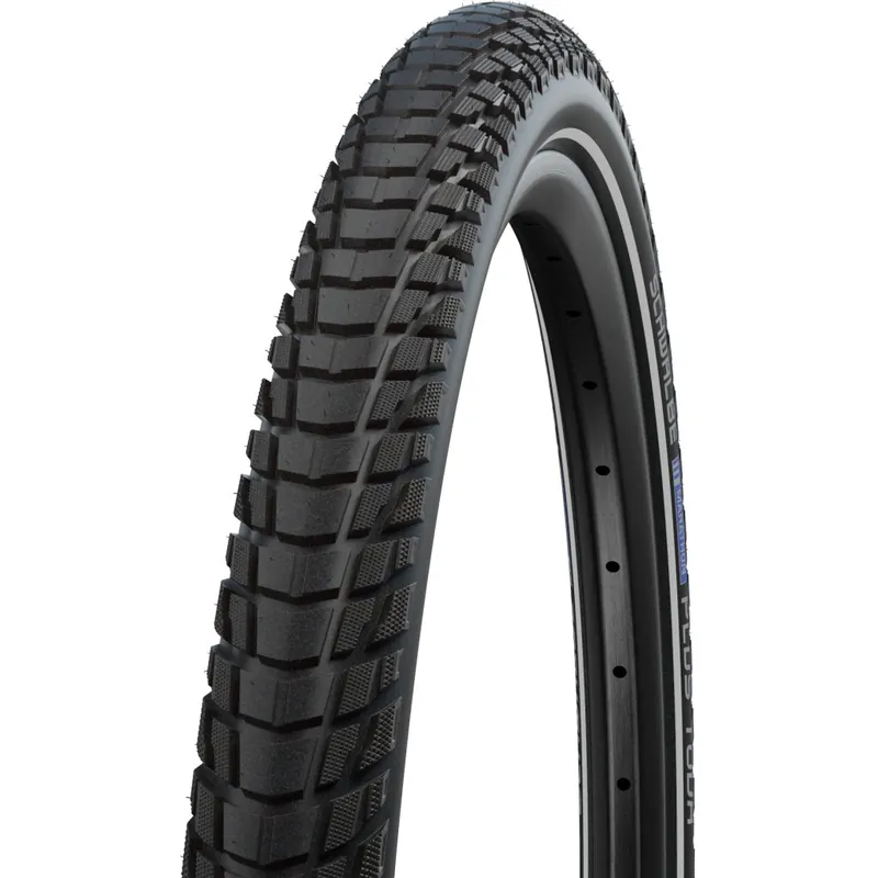 Schwalbe Marathon PLUS TOUR Drahtreifen - Performance Addix-E Smart DualGuard - ECE-R75 - 28x2.00" Black Reflex Top-Seller