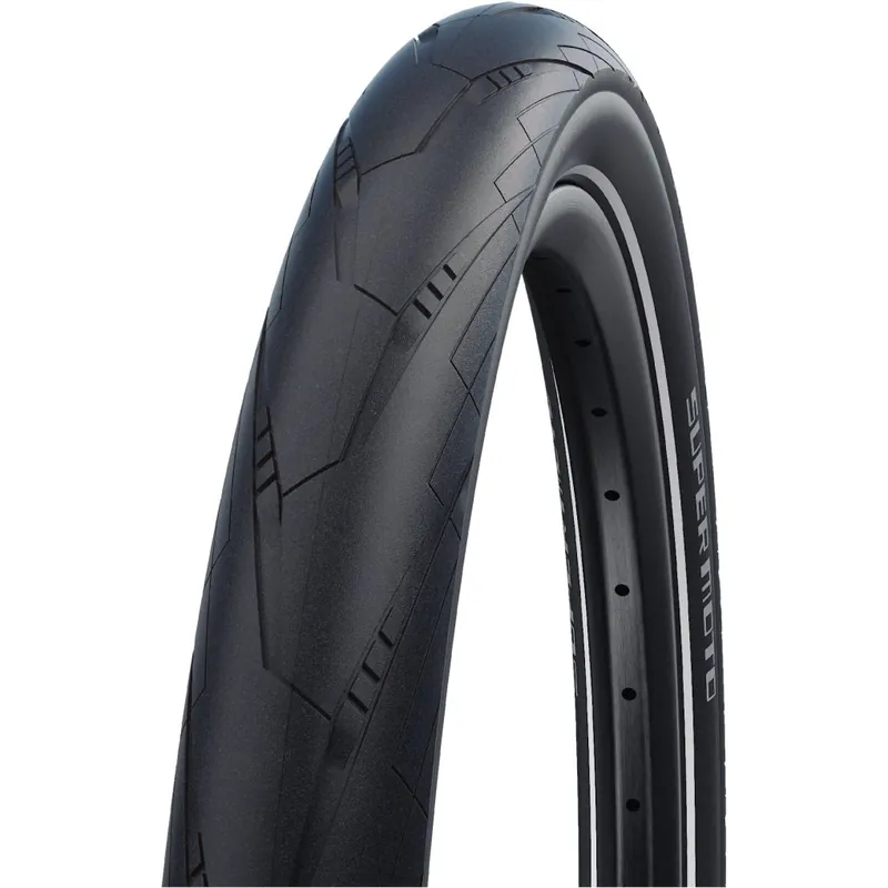 Geprüft Schwalbe Super Moto Drahtreifen - Performance Addix DD - Race Guard ECE-R75 - 28x2.40" Black Reflex