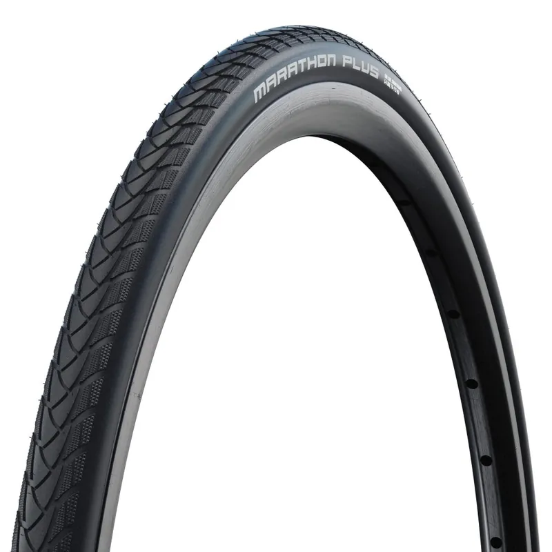 Schwalbe Marathon Plus Wheelchair Drahtreifen - Evolution Black ‘n‘ Roll Smart Guard - 26x1.00" (25-559) Black Rabatt