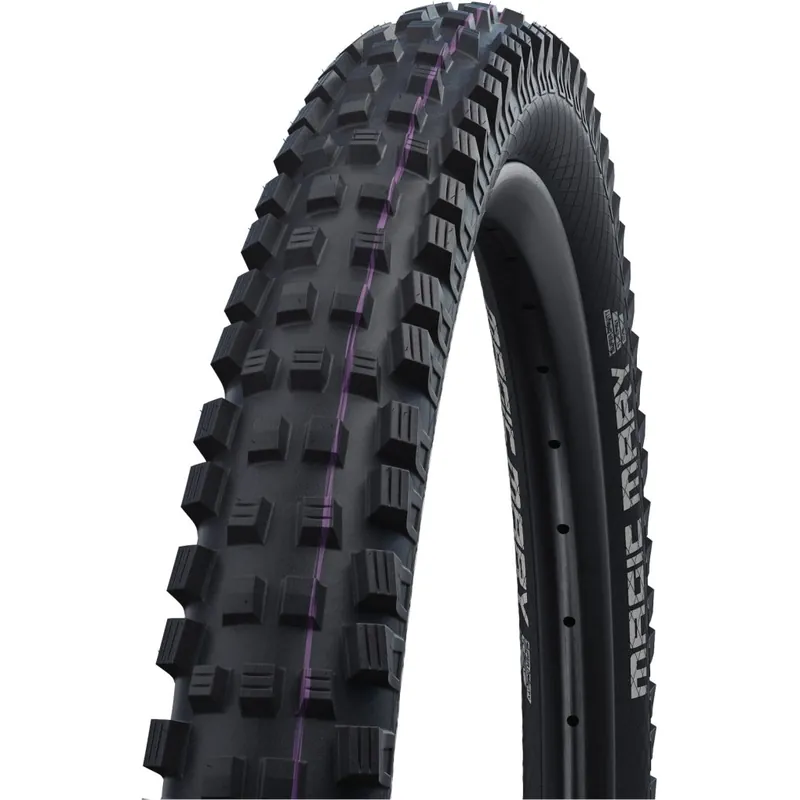 Zertifiziert Schwalbe Magic Mary Faltreifen - Evolution Addix Ultra Soft Super Downhill TLEasy - E-25 - 26x2.35" Black