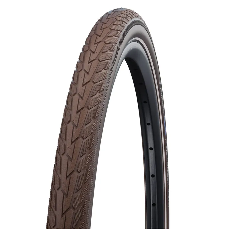 Schwalbe Road Cruiser Drahtreifen - Active SBC K-Guard - 28x1.60" brown-reflex Neu Im Sortiment