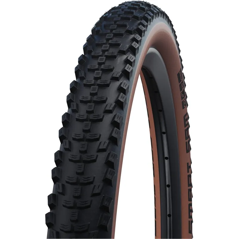 Günstig Schwalbe Smart Sam Drahtreifen - Performance Addix DD - Race Guard ECE-R75 - 27.5x2.60" Bronze Sidewall