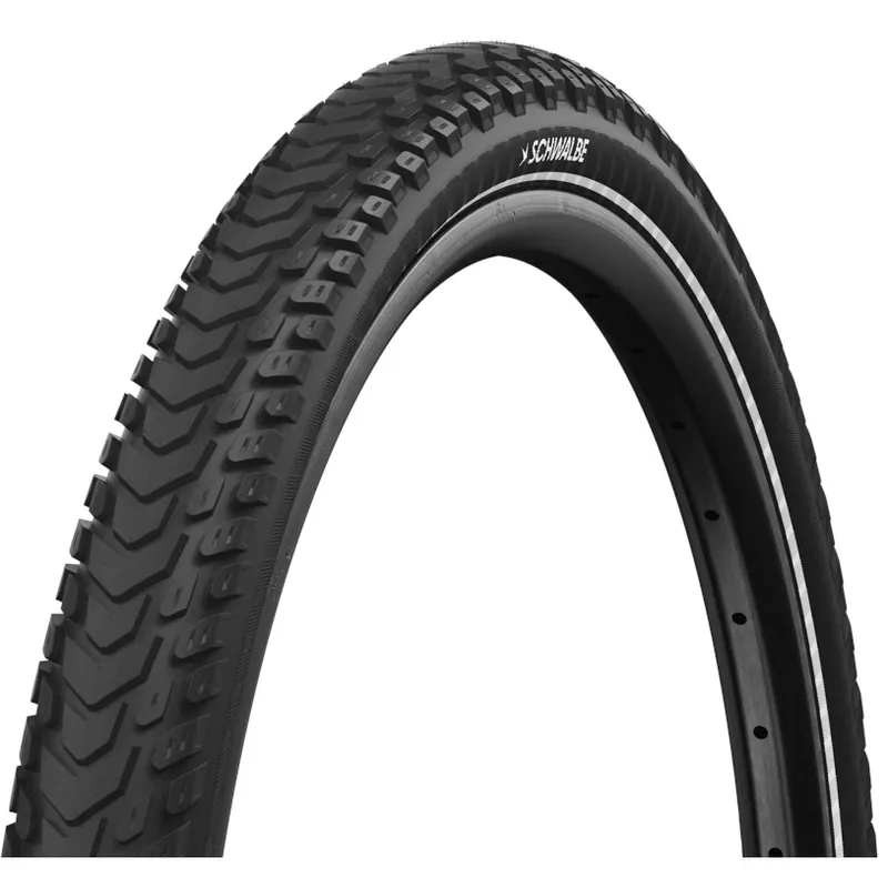 Geprüft Schwalbe Marathon Mondial Drahtreifen - Performance Addix RaceGuard ECE-R75 - 27.5x2.40" Black Reflex